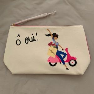 BNWT Lancome large makeup bag.